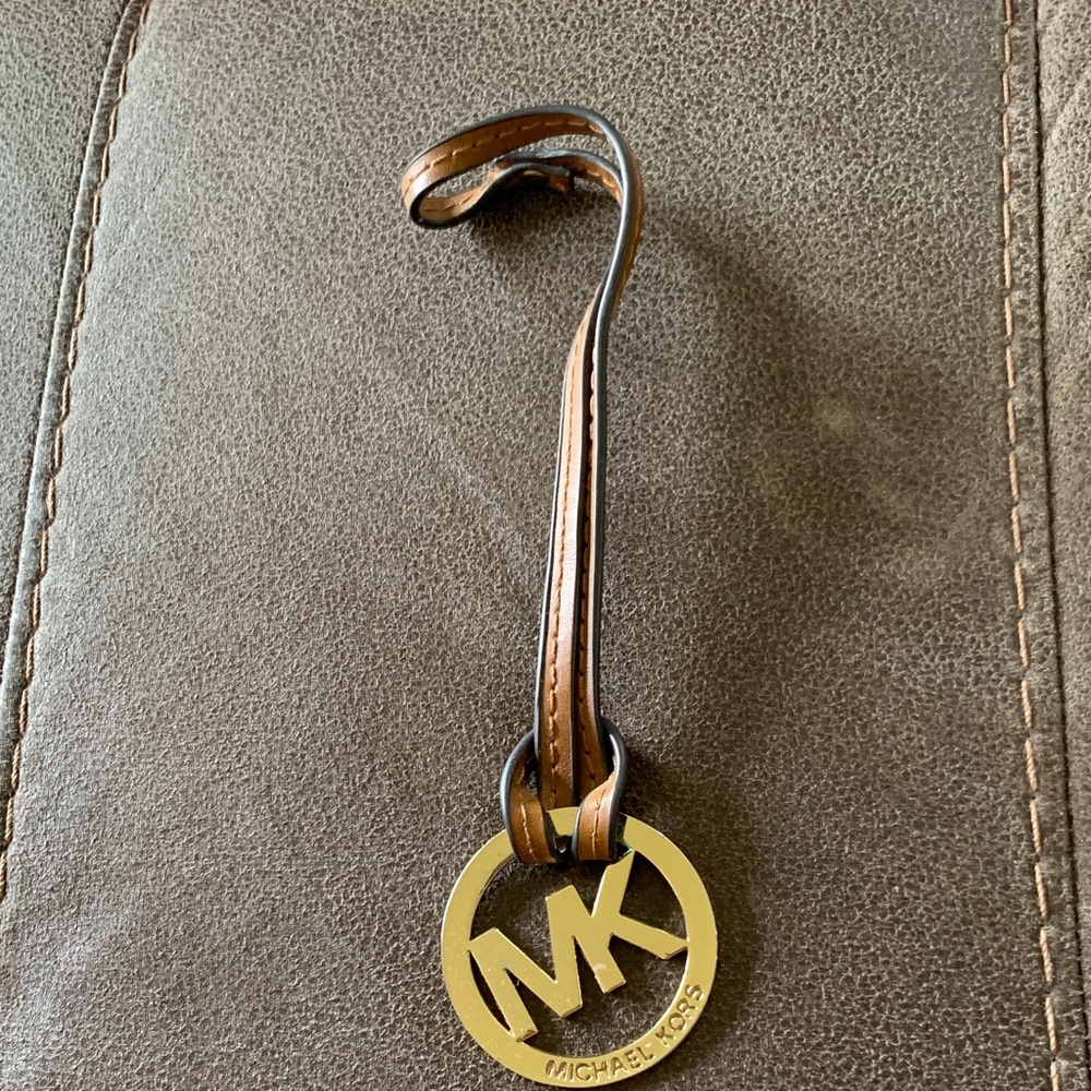 Michael kors bag charm keychain